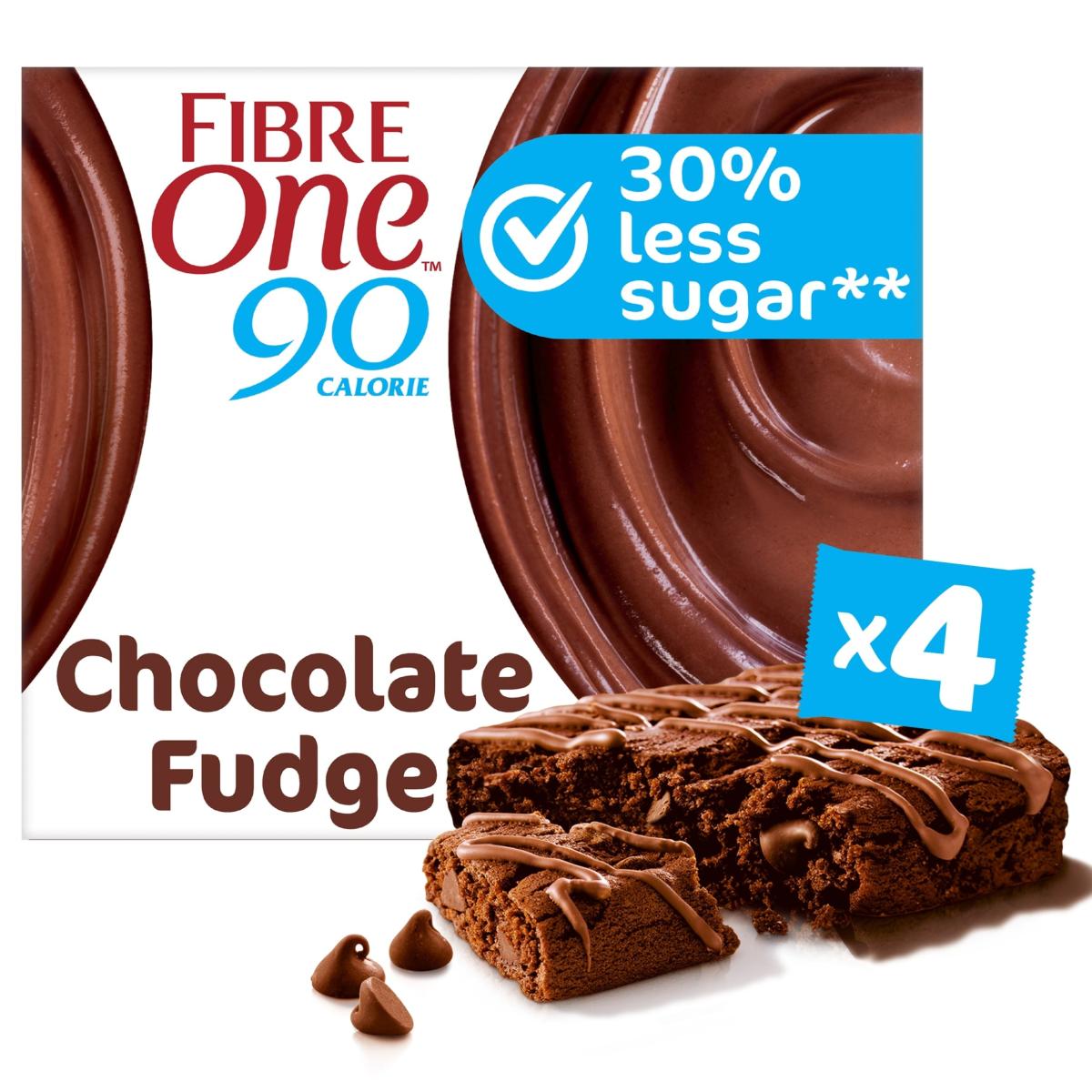 90 Calorie Chocolate Fudge Brownies Snack Bars