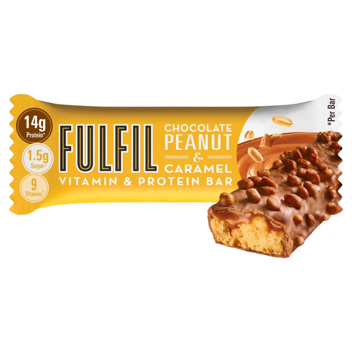 Peanut & Caramel Vitamin & Protein Bar