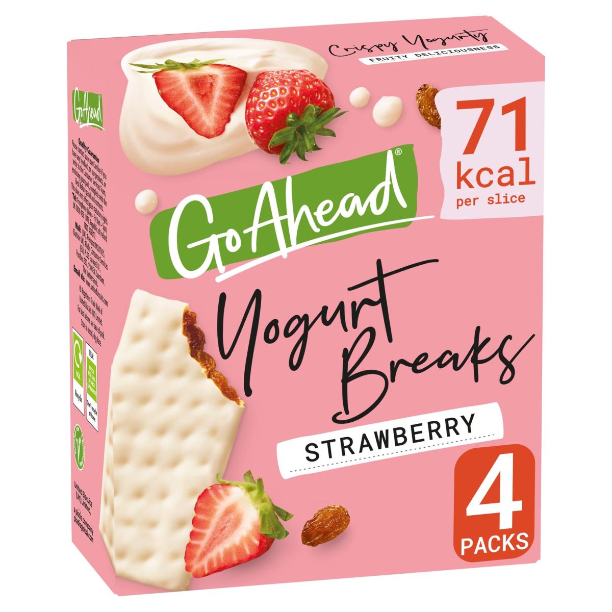 Strawberry Fruit Yogurt Breaks Snack Bars Multi-Pack
