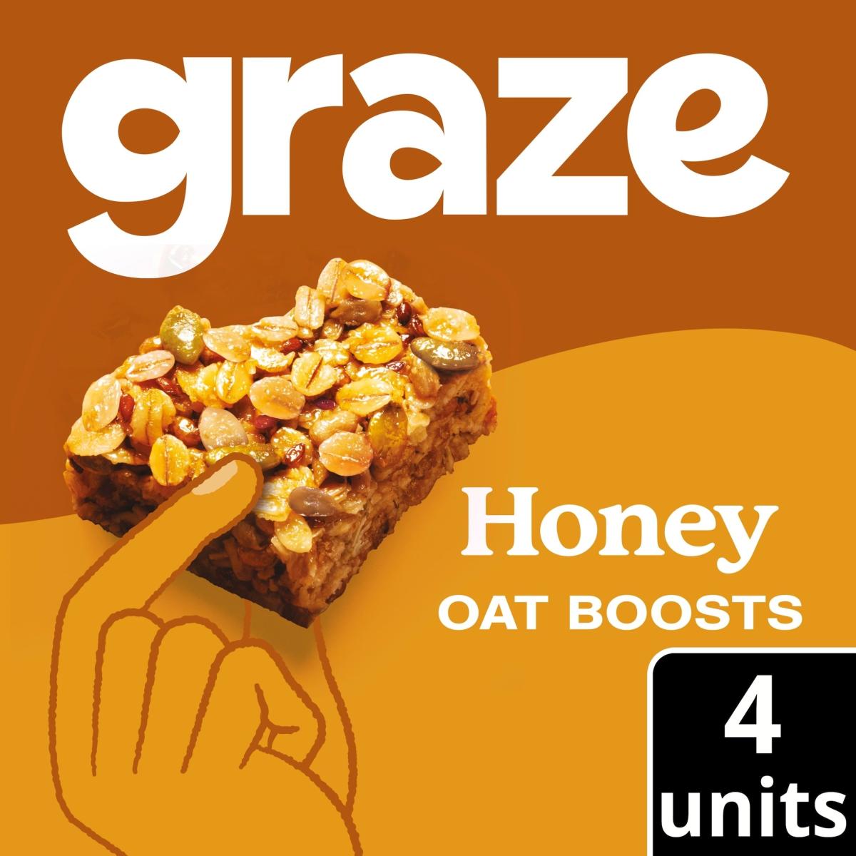 Honey Oat Boost Flapjack Snack