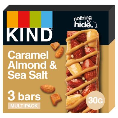 Caramel Almond & Sea Salt Cereal Bars