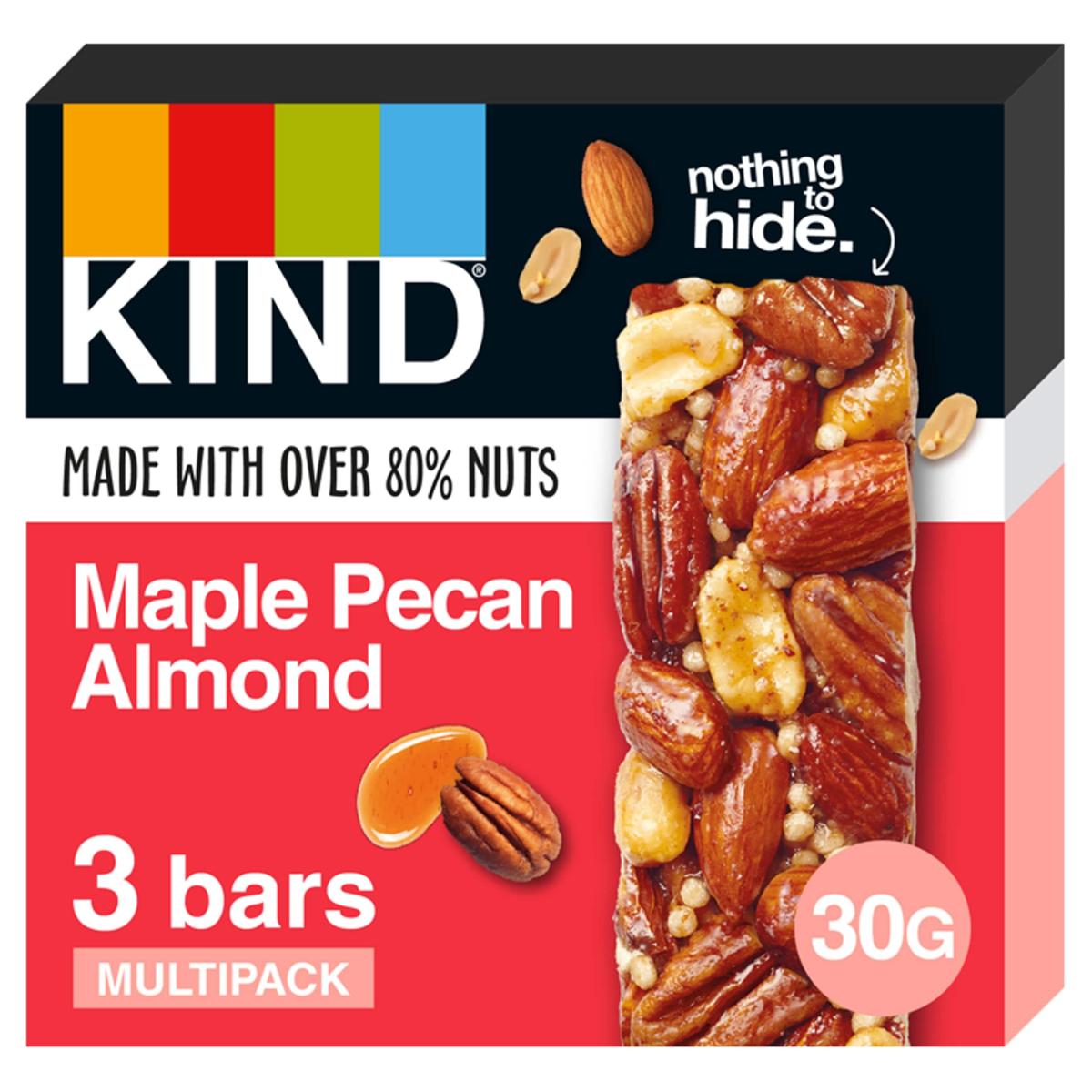 Maple Pecan & Almond Bars Cereal Bars