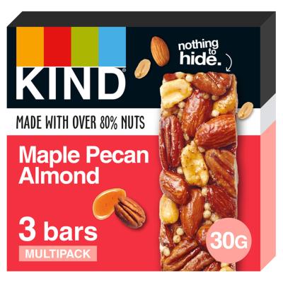 Maple Pecan & Almond Bars Cereal Bars