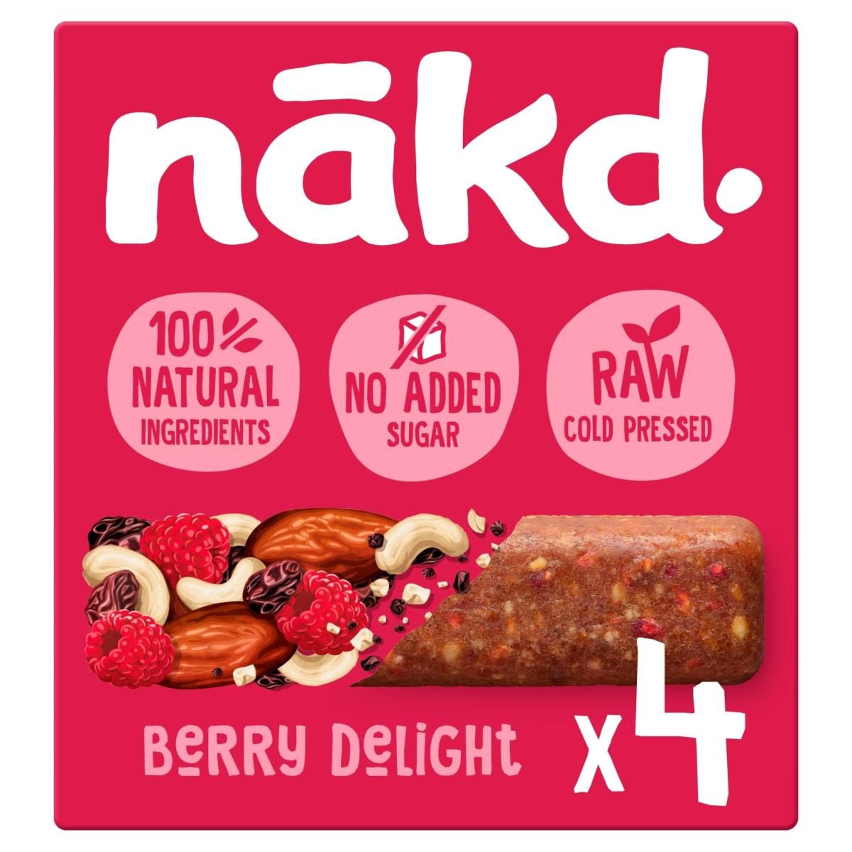 Berry Delight Raw Fruit & Nut Bar