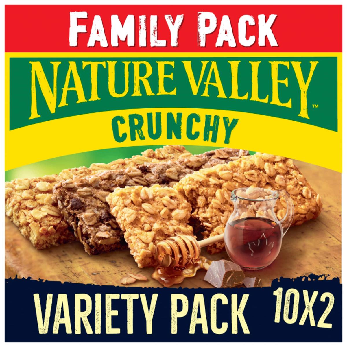 Crunchy Cereal Bars Family Pack Variety