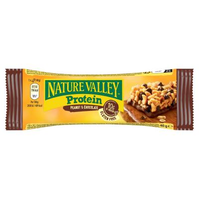 Protein Peanut & Chocolate Cereal Bars