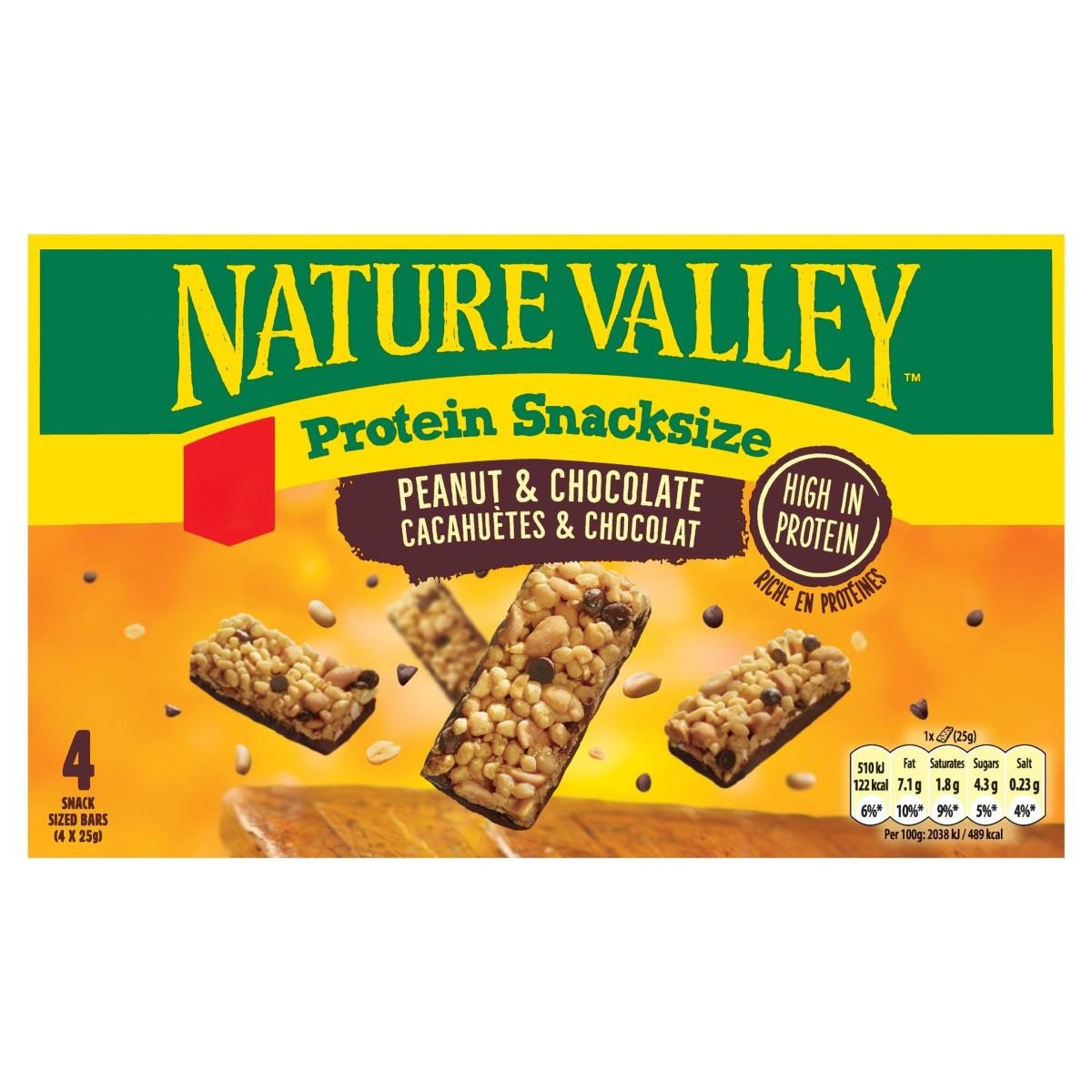 Protein Snacksize Bars Peanut & Chocolate