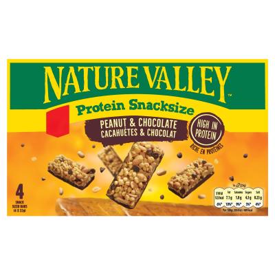 Protein Snacksize Bars Peanut & Chocolate