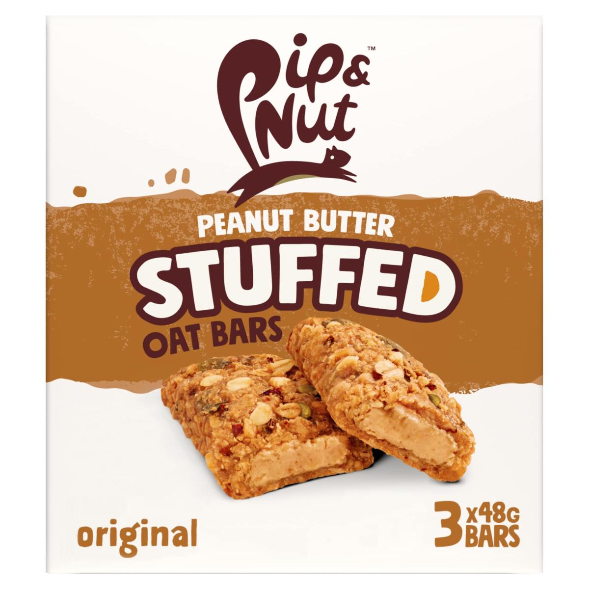 Peanut Butter Stuffed Oat Bars Original