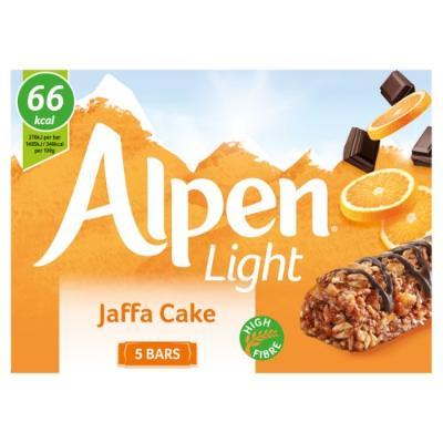 Light Cereal Bar Jaffa Cake