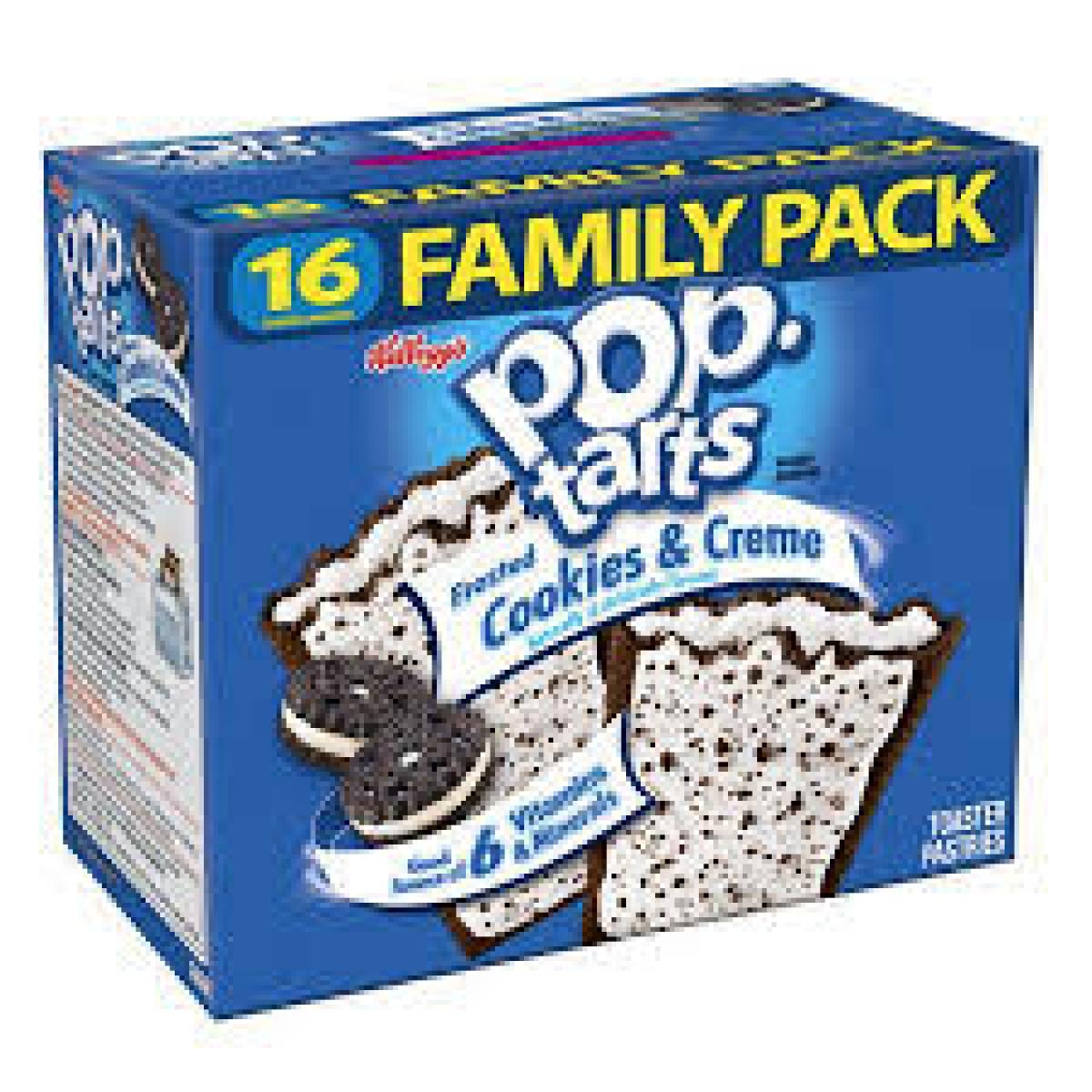 Pop Tarts Frosted Cookies & Creme