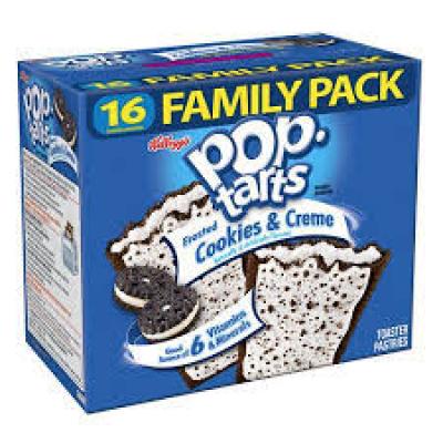 Pop Tarts Frosted Cookies & Creme