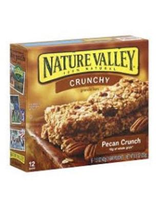 Crunchy Granola Bars Pecan Crunch