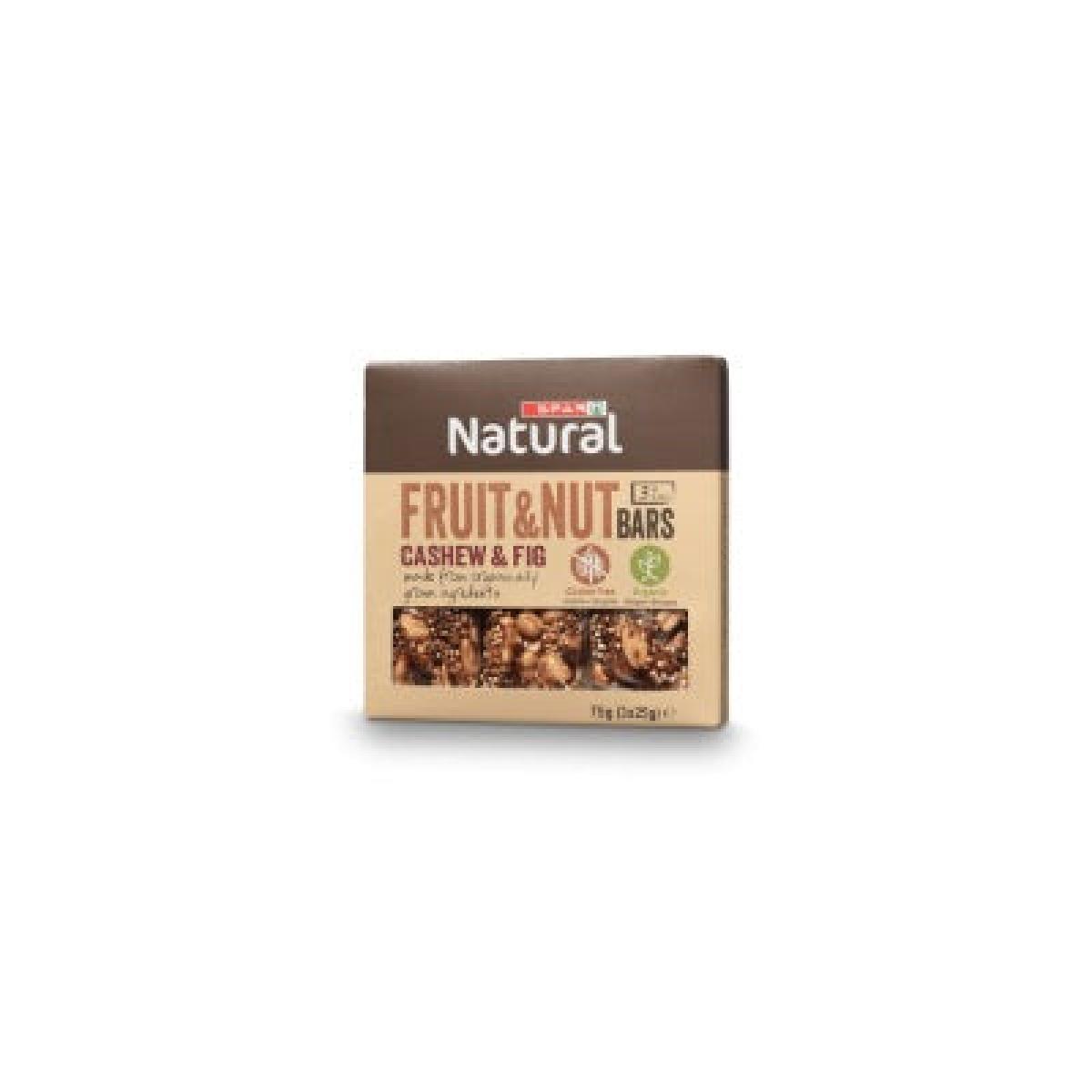 Natural Fruit & Nut With Cashew & Fig Bars