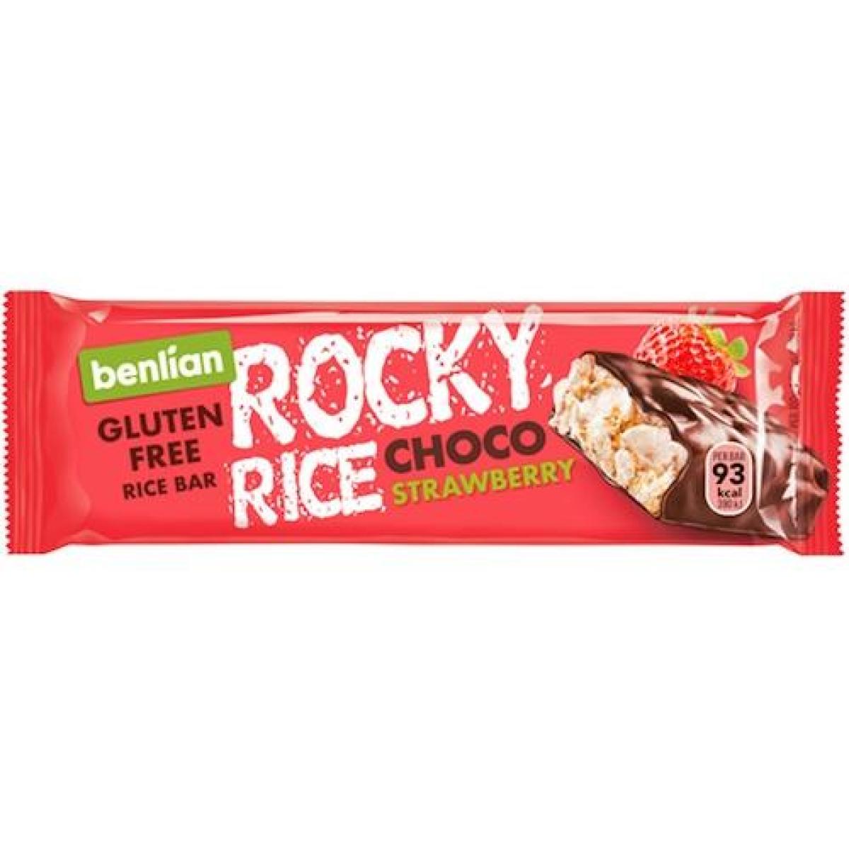 Rocky Rice Choco Strawberry Bar