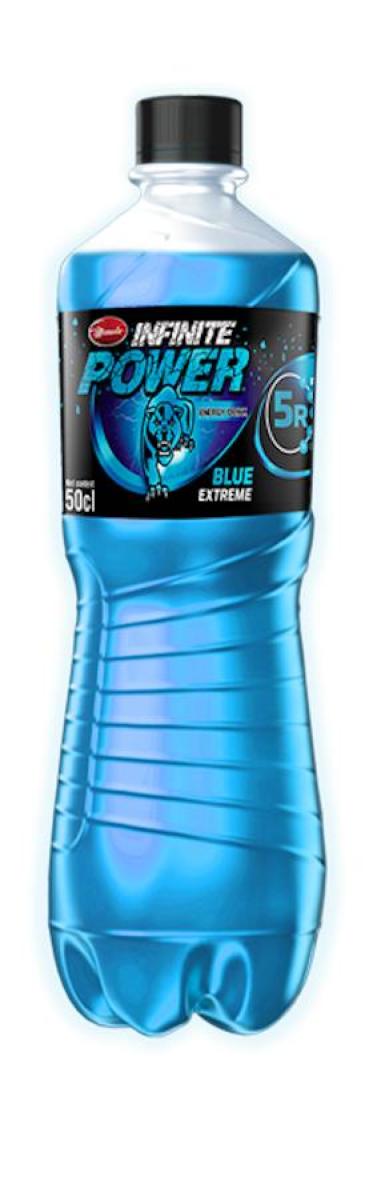Blue Extreme Infinite Power Energy Drink Pet