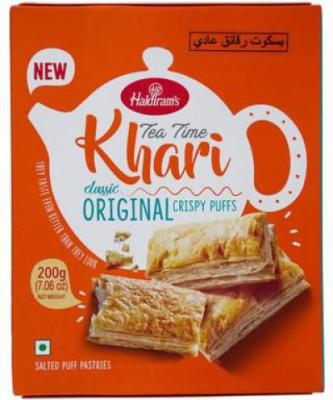 Tea Time Khari Multi Grain Crispy Puffs Pasteries