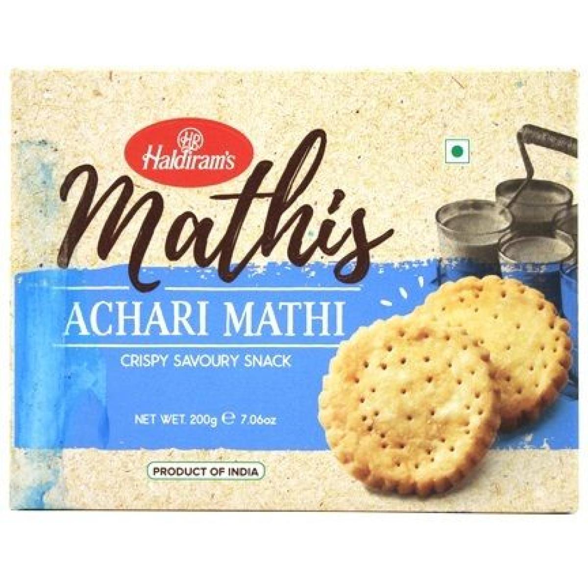 Mathis Crispy Savoury Snack Achari Mathi