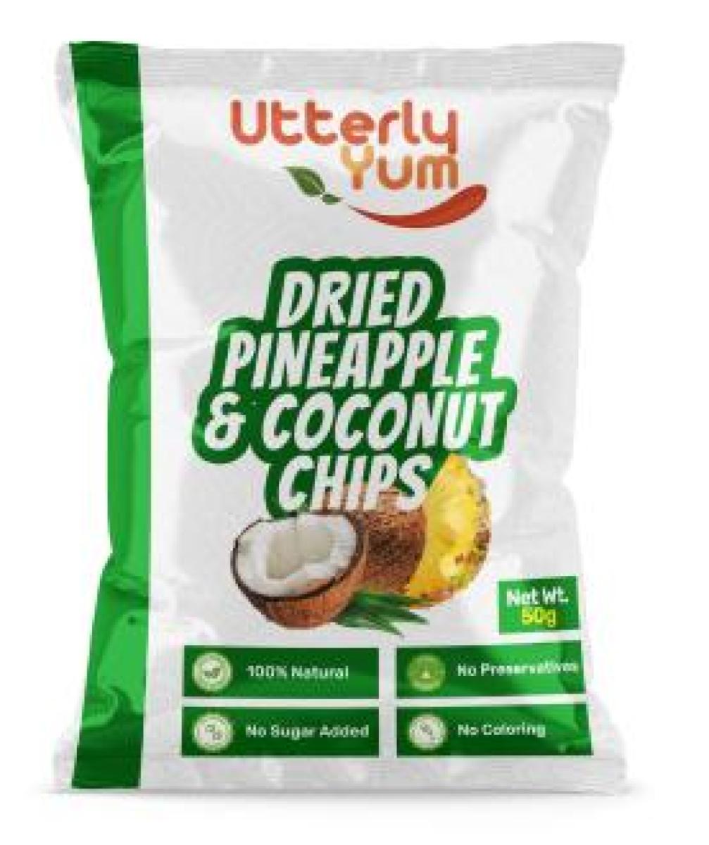 Dried Pineapple & Coconut Chips