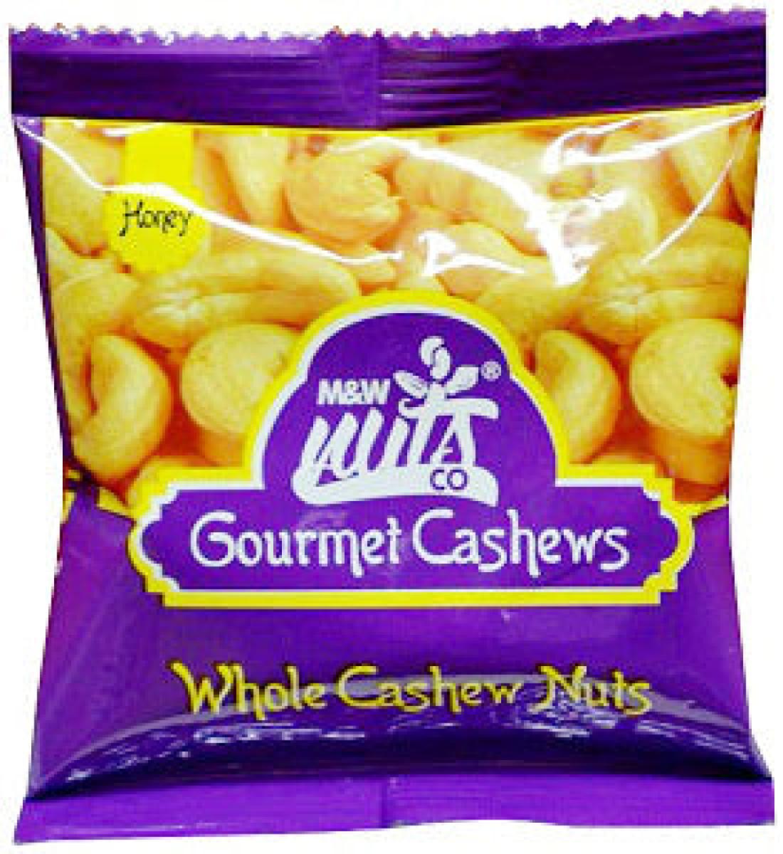 Gourmet Whole Cashew Nuts Honey Sachet