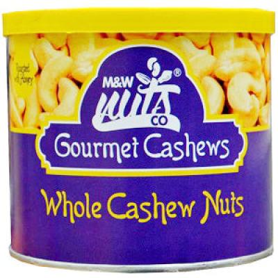 Gourmet Whole Cashew Nuts Roasted With Honey Tin