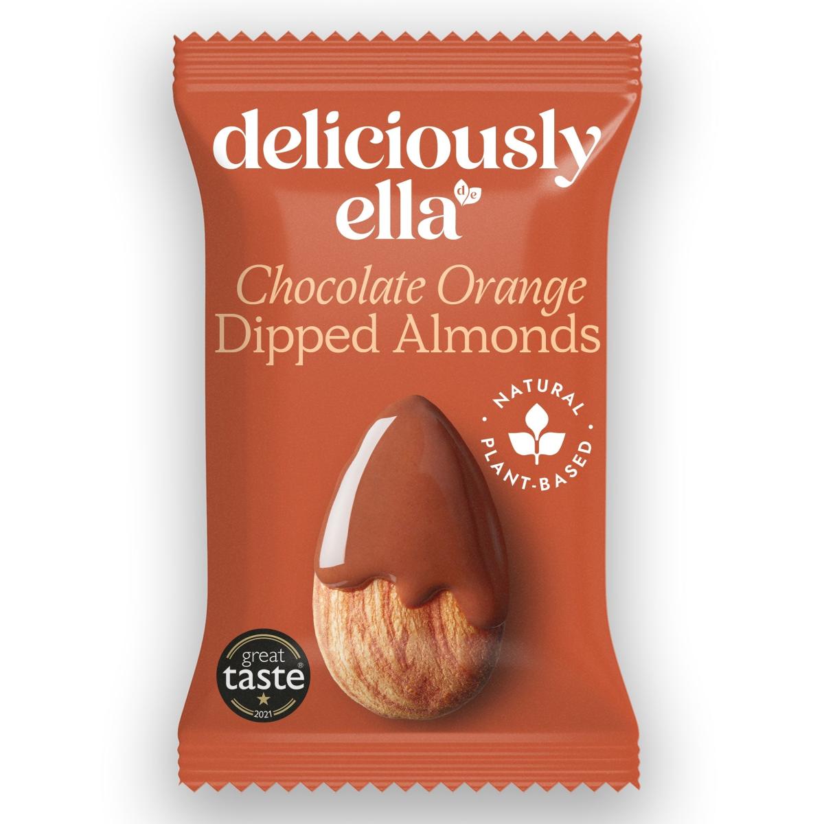 Chocolate Orange Dipped Almonds
