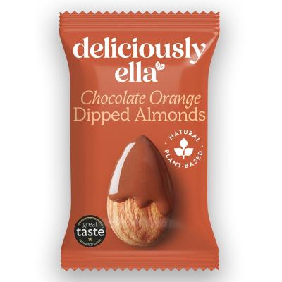 Chocolate Orange Dipped Almonds