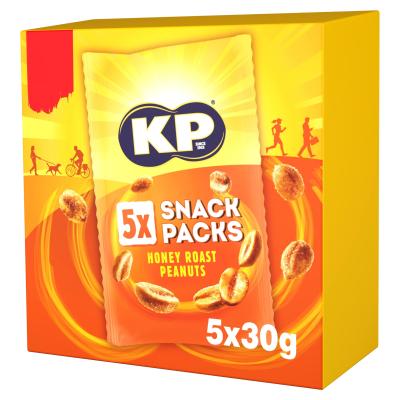 Honey Roast Peanuts Snack Packs