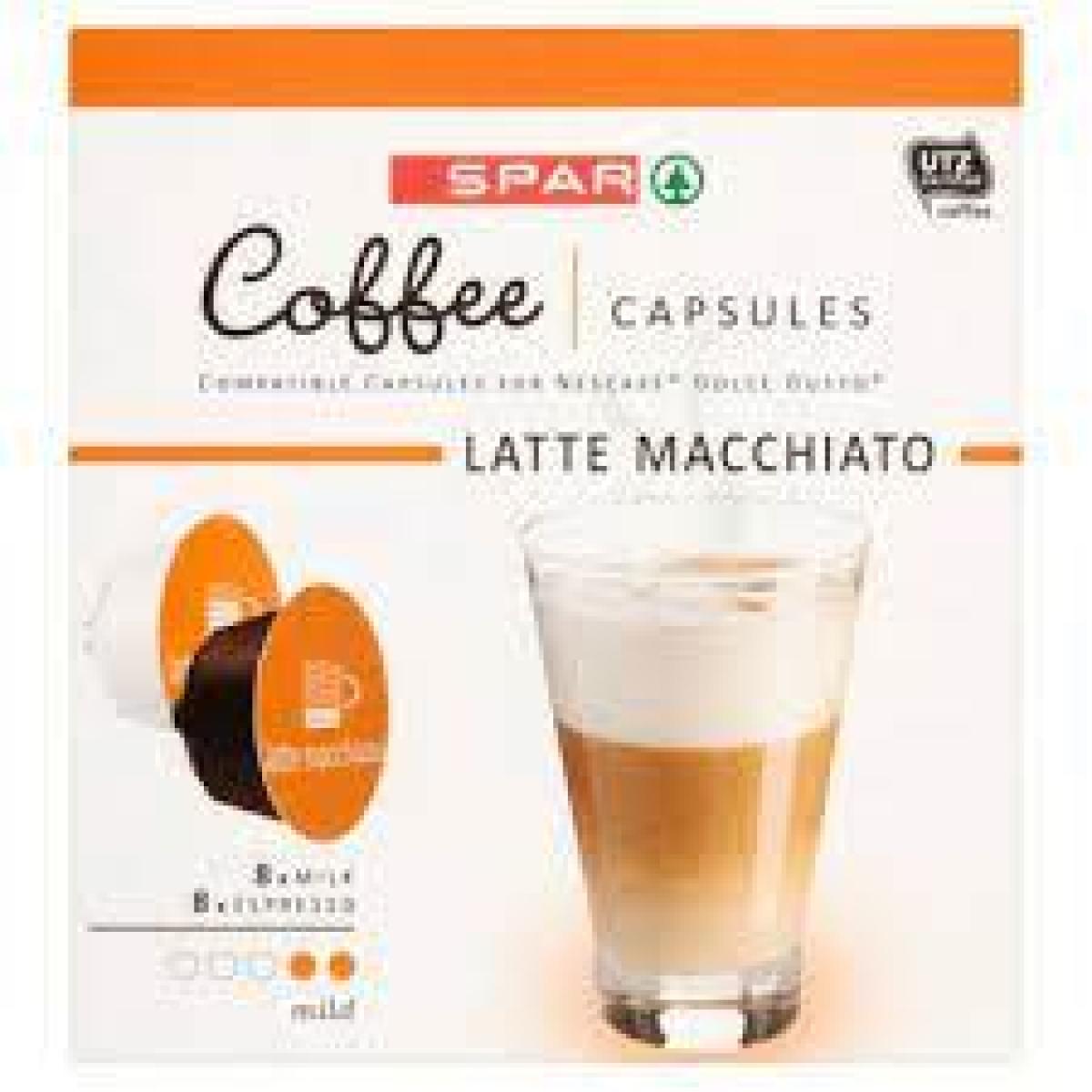 Mild Latte Macchiato Coffee Capsules