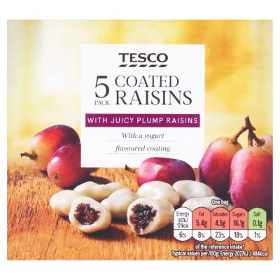 Coated Raisins Yogurt Flavoured Coating