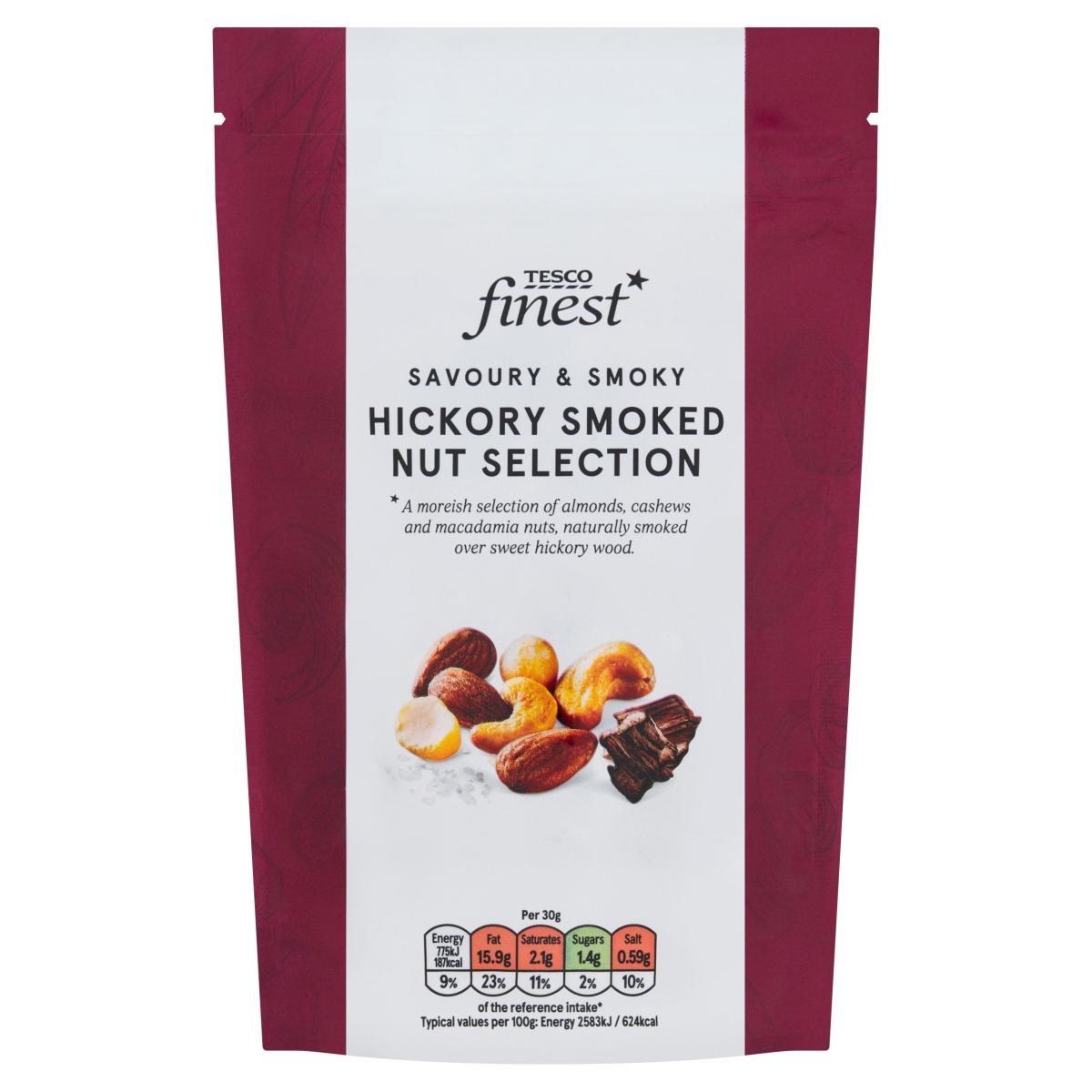 Finest Hickory Smoked Nut Selection