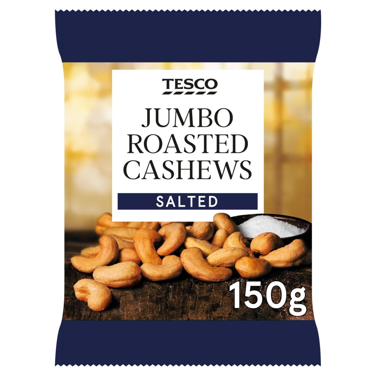 Jumbo Roasted Cashews Salted