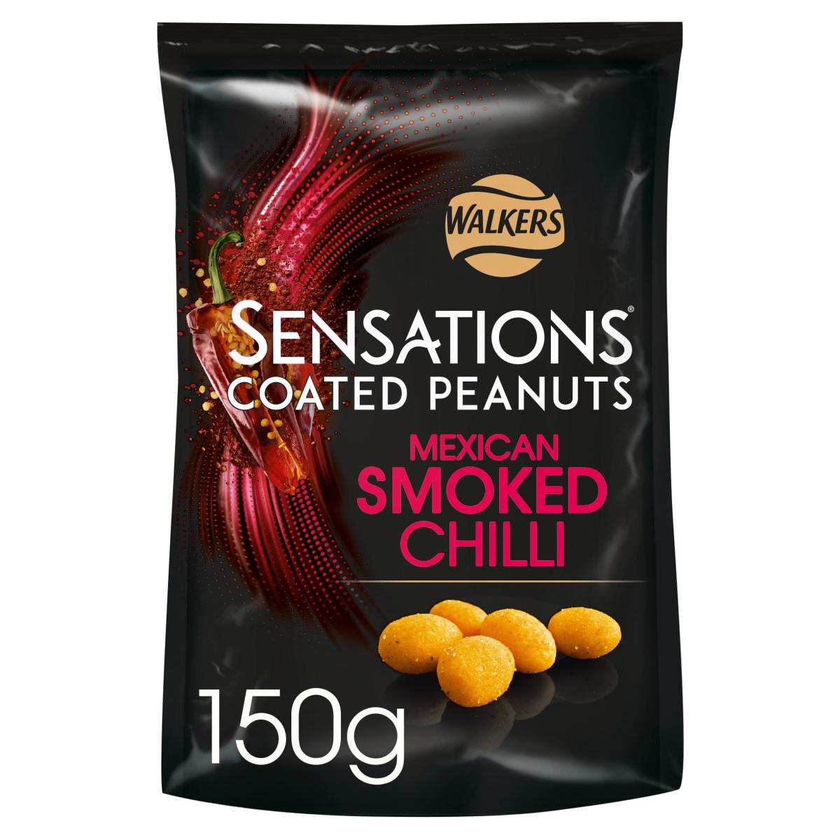 Sensations Coated Peanuts Smoked Chilli Sharing Bag