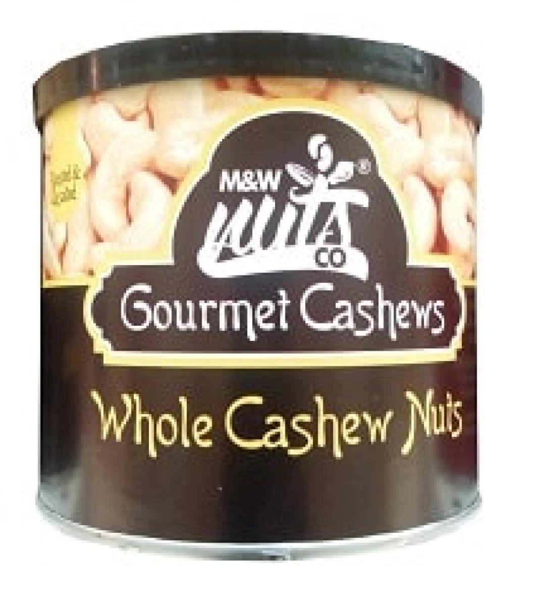 Gourmet Whole Cashew Nuts Roasted & Unsalted