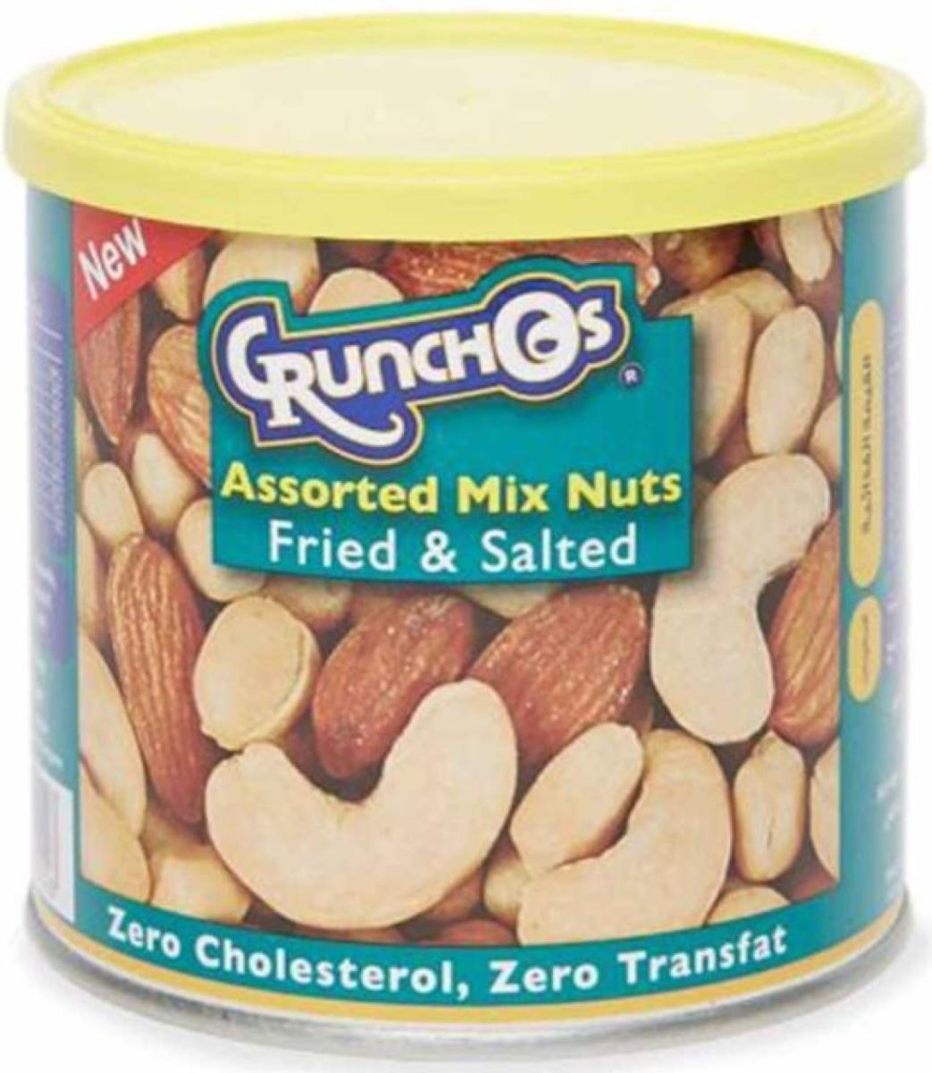 Assorted Mix Nuts Fried & Salted Can