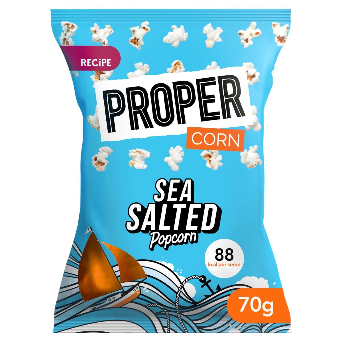 Sea Salted Popcorn