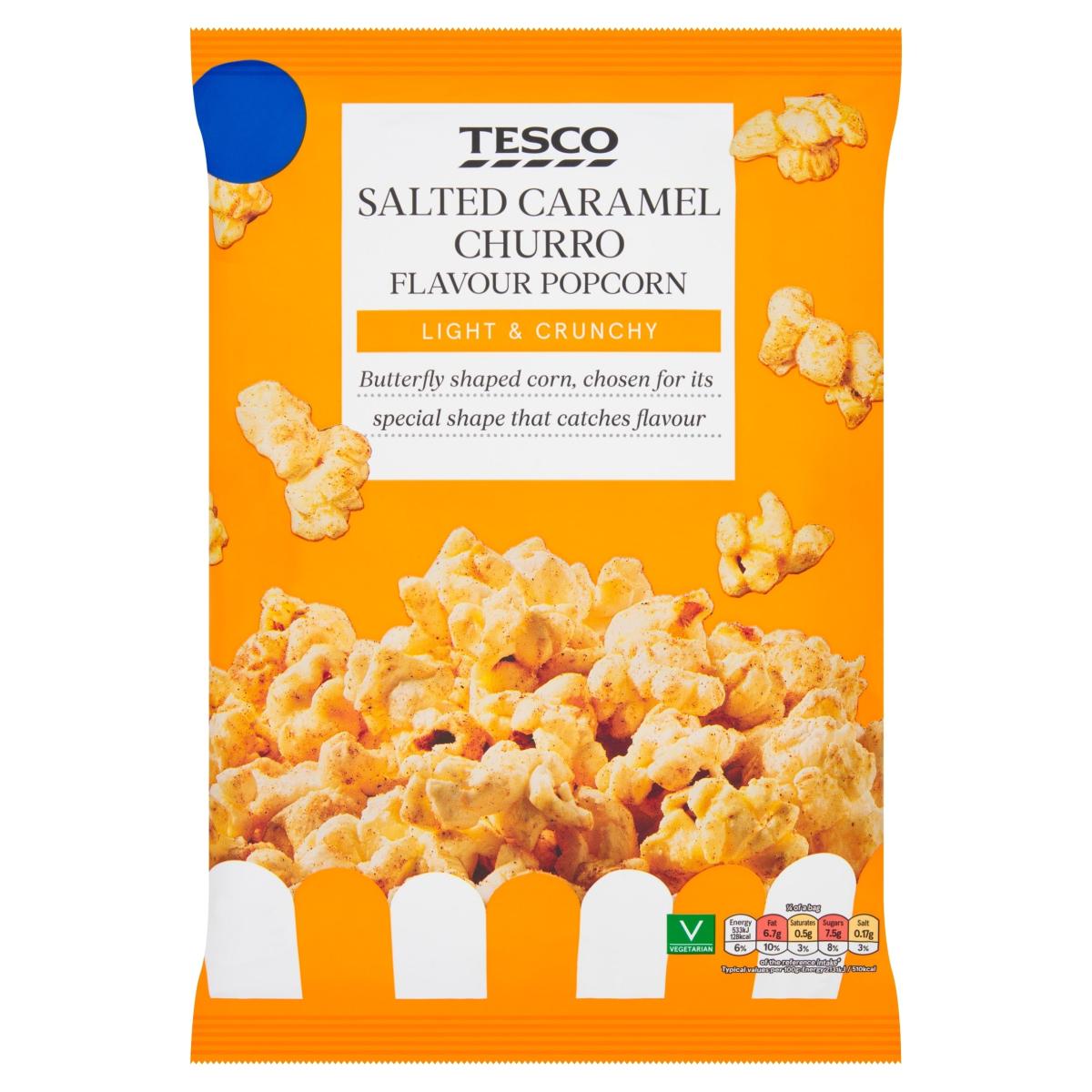 Salted Caramel Churro Flavour Popcorn
