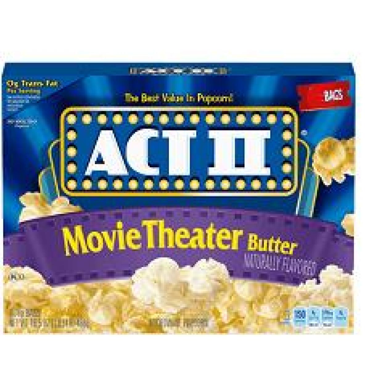 Microwave Popcorn Butter Flavour