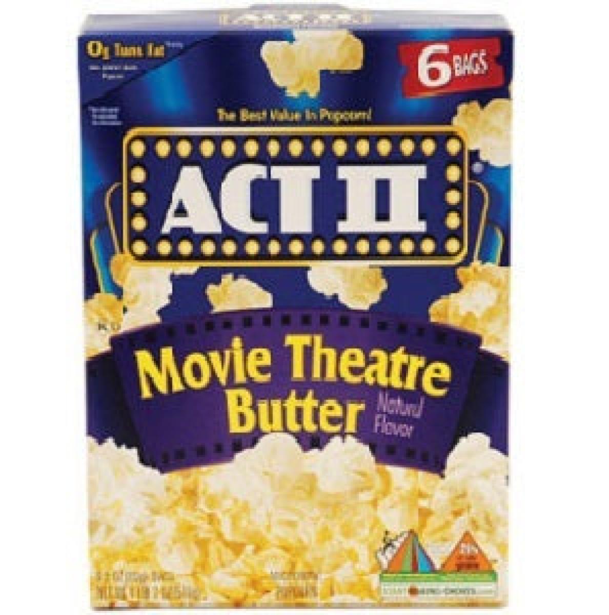 Microwave Popcorn Movie Theatre Butter