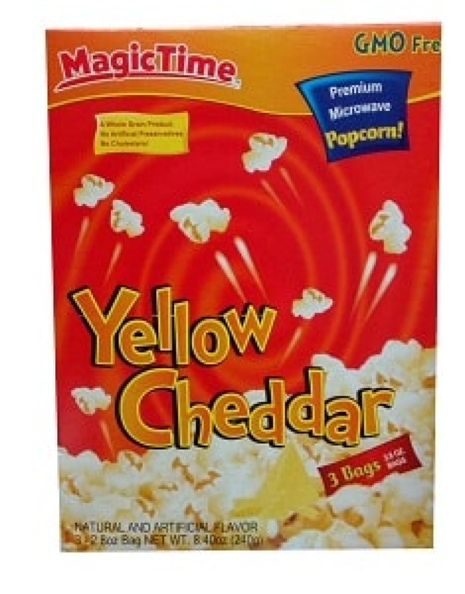 Microwave Popcorn Yellow Cheddar 298 g