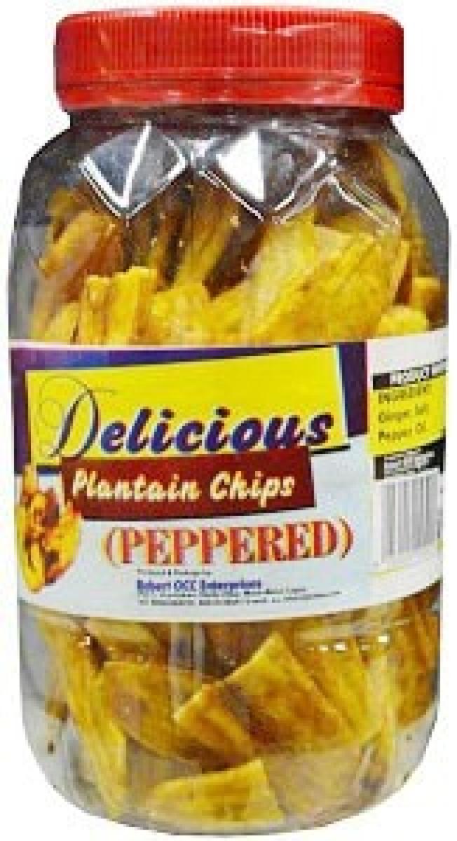 Plantain Chips Peppered