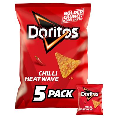 Chilli Heatwave Tortilla Chips Multi-Pack Crisps
