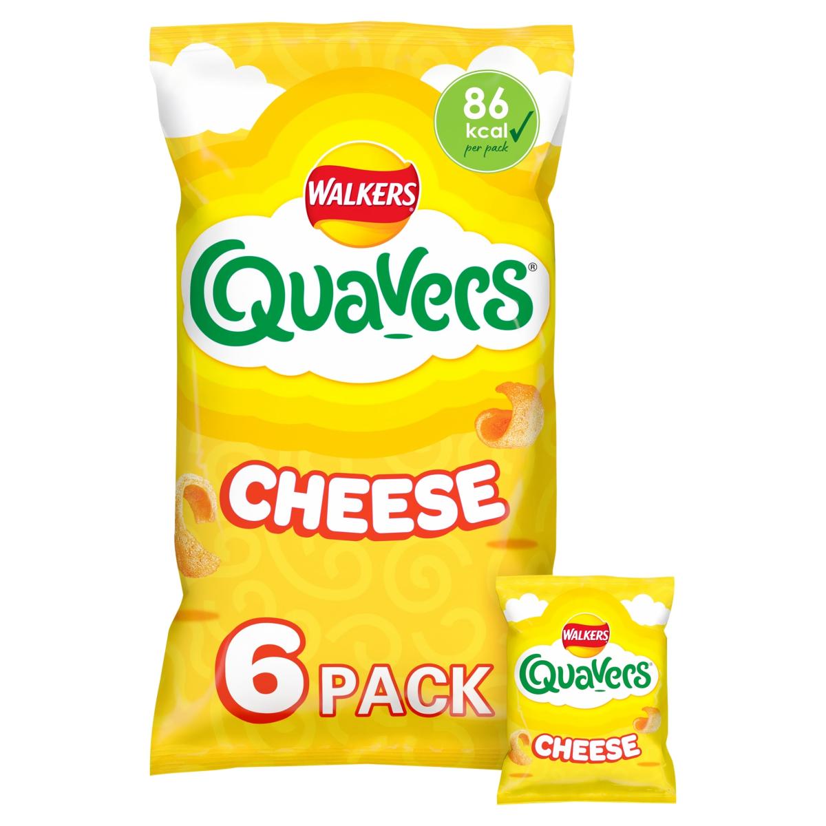 Quavers Cheese Multi-Pack Crisps