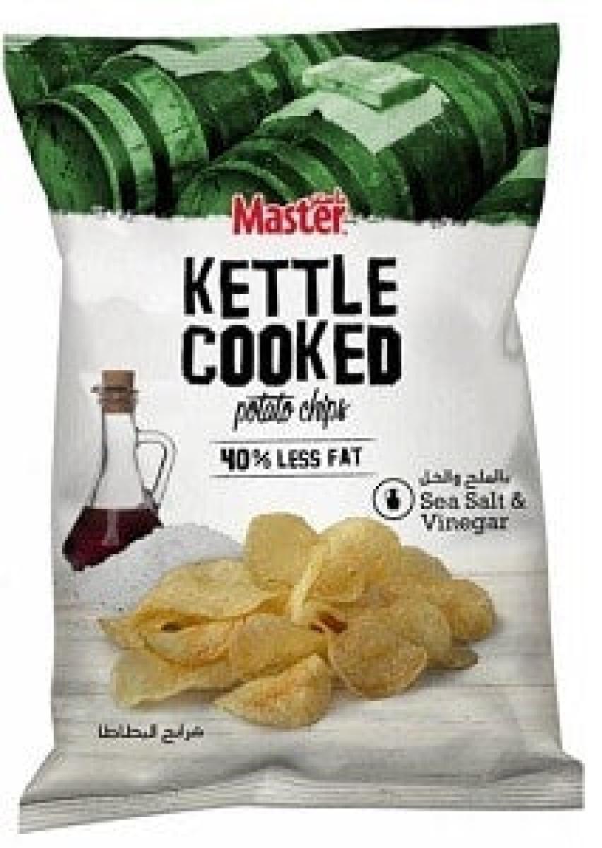 Kettle Cooked Potato Chips Sea Salt & Vinegar
