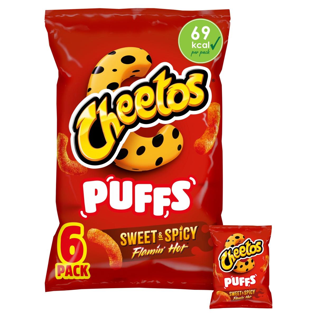 Puffs Sweet & Spicy Flamin' Hot Crisps