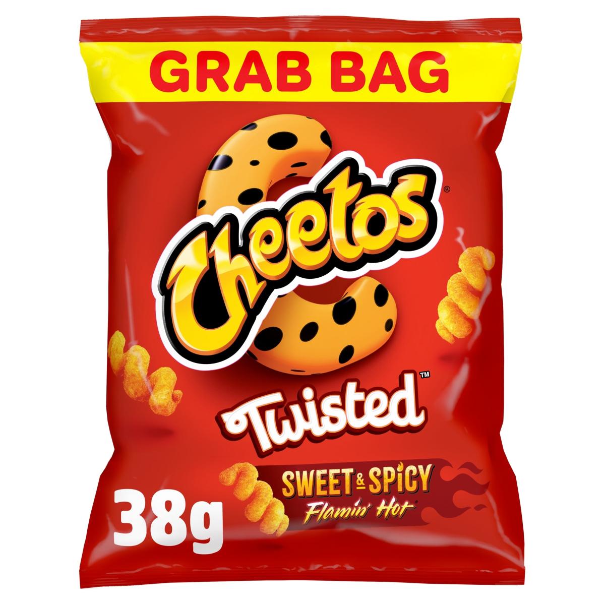 Twisted Sweet & Spicy Flamin' Hot Crisps