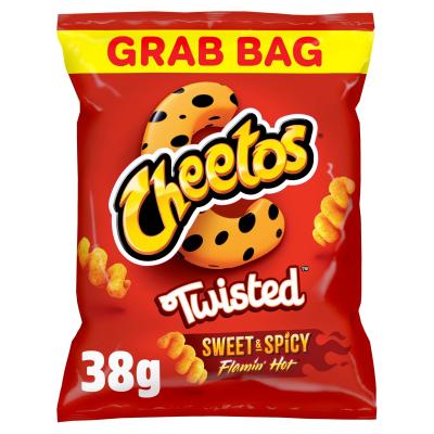Twisted Sweet & Spicy Flamin' Hot Crisps