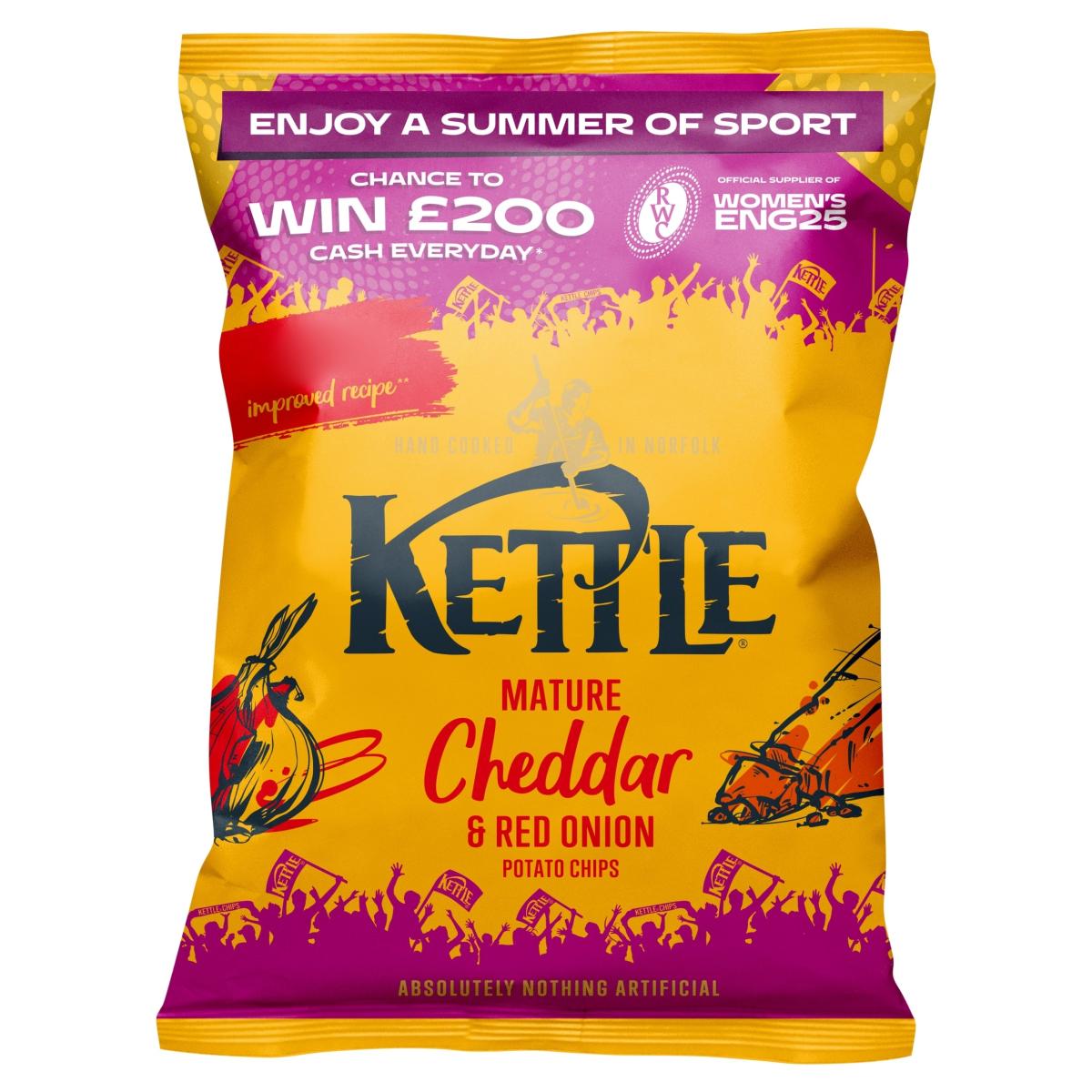 Mature Cheddar & Red Onion Chips