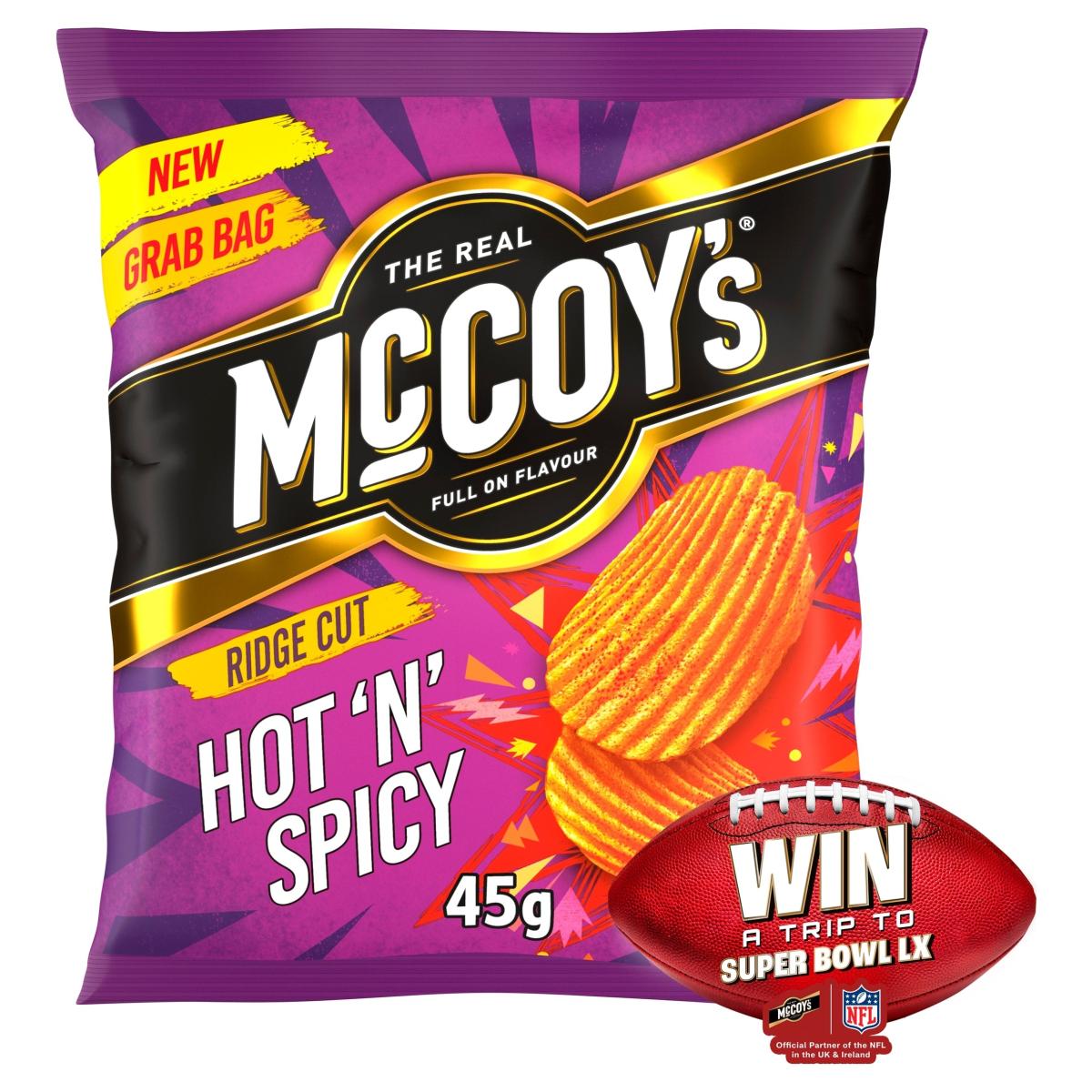 Hot'N'spicy Grab Bag Crisps