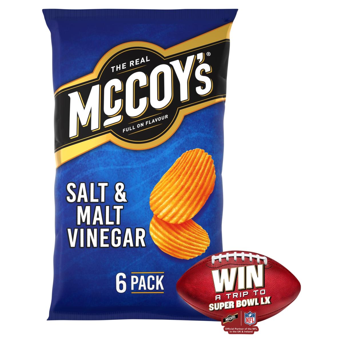 Salt & Malt Vinegar Multi-Pack Crisps